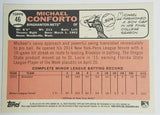 2015 Topps Heritage Minors * MICHAEL CONFORTO ROOKIE * #46 Mets Binghamton MINT, CardboardandCoins.com