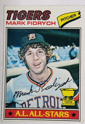 1977 Topps #265 Mark Fidrych ROOKIE CARD, Pitcher, ROY, Detroit Tigers, Bird, CardboardandCoins.com