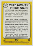 2017 Topps Heritage AARON JUDGE ROOKIE CARD 214 RC Yankees Pack-Fresh HOT!, CardboardandCoins.com