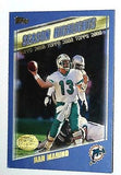 Marino, Topps, Miami, Dolphins, HOF, Quarterback, Super Bowl, MVP, NFL, Football Card