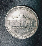 1982, 1982-P, Philadelphia, Jefferson, Nickel, Coin, Collectible, Clad, Alloy, Hobby, Coins