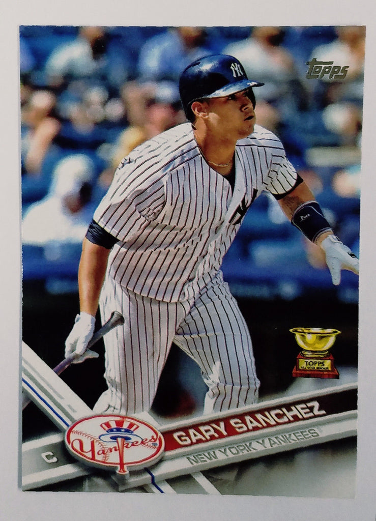 Gary Sanchez Rookie 2017 Topps #7, Catcher, Sanchino, Yankees