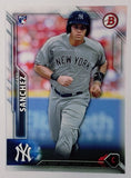 GARY SANCHEZ ROOKIE CARD 2016 Bowman #143 Yankees Phenom Catcher Sanchino! HOT!, CardboardandCoins.com