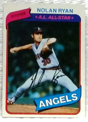 1980 Topps #580 Nolan Ryan, Angels, 7.5 NM, CardboardandCoins.com