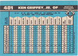 1990 Bowman #481 Ken Griffey Jr., Grade 8.5 NM-Mt, CardboardandCoins.com