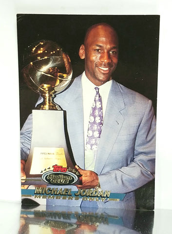 Michael Jordan, Rare, Topps, Stadium Club, Members Only, Chicago Bulls, NBA, Basketball