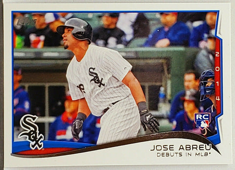 Jose Abreu Rookie Debut 2014 Topps Update #US100 Chicago White Sox MVP