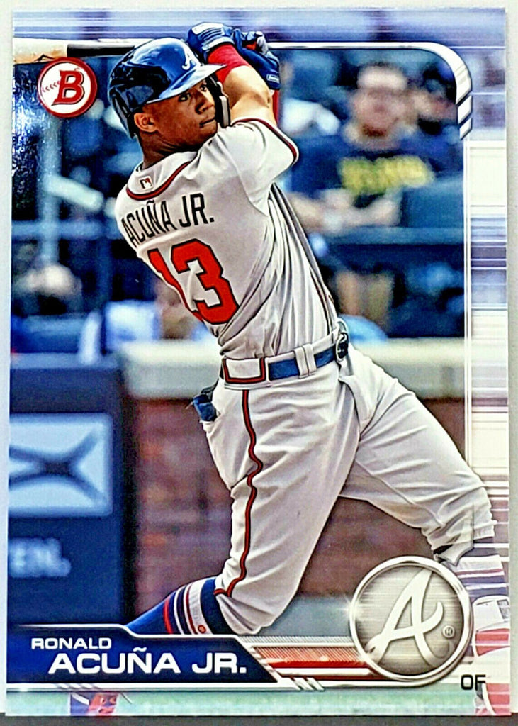 Ronald Acuna Jr Rookie 2019 Bowman Baseball #78 Atlanta Braves ROY