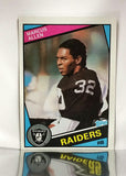 Marcus Allen, HOF, Running Back, RB, Raiders, Los Angeles, Rushing, NFL, Topps, Football Card