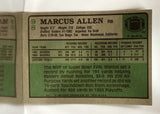 Marcus Allen, HOF, Running Back, RB, Raiders, Los Angeles, Rushing, NFL, Topps, Football Card