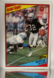 Marcus Allen, HOF, Running Back, RB, Raiders, Los Angeles, Rushing, NFL, Topps, Football Card