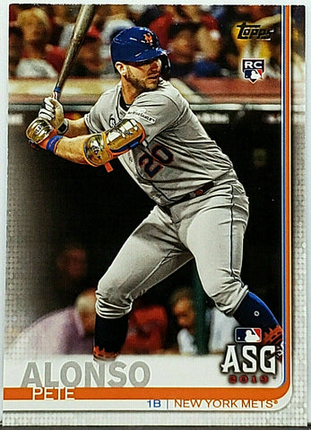 Alonso, Rookie, All-Star Game, ASG, Pete, Peter, 2019, Topps, Update, US47, US-47, 47, Polar Bear, Rookie of The Year, ROY, Home Run Derby, HR Derby, New York, Mets, Home Runs, Slugger, RC, Baseball, MLB, Baseball Cards