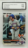 Alonso, Rookie, Pete, Graded 10, PGA, 2017, Bowman, Draft, BD-83, Topps, New York, Mets, Slugger, Polar Bear, ROY, Home Runs, RC, Baseball Cards