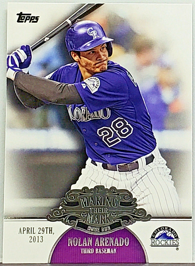 Nolan Arenado Rookie 2013 Topps Update #MM-34 Making Their Mark
