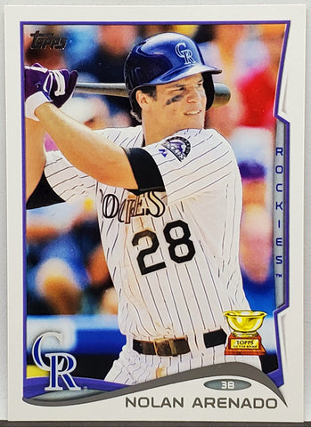 Nolan Arenado Rookie Trophy 2014 Topps #275 Colorado Rockies