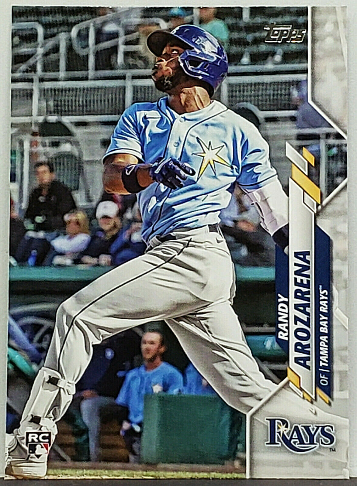 2020 Topps Series 1 #229 Randy Arozarena rookie RC card PSA