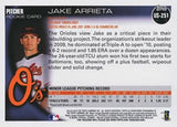 2010 Topps Update #US-251 Jake Arrieta Rookie Card, Cy Young, Cubs, Graded, CardboardandCoins.com