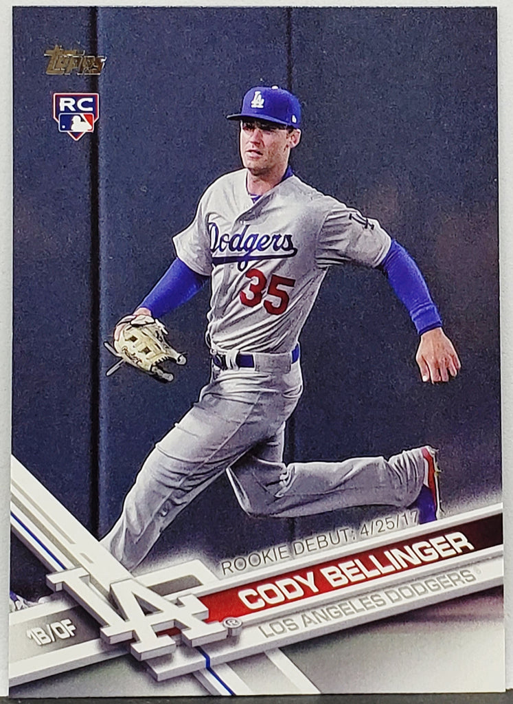 Cody Bellinger Rookie Debut 2017 Topps Update #US214 Dodgers ROY