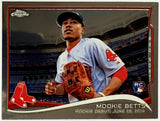 Betts, Mookie, Rookie, Debut, 2014, Topps, Chrome, Update, MB-46, RC, MVP, All-Star, Gold Glove, Silver Slugger, Batting Title, World Series, Title, Champion, Stolen Bases, Boston, Red Sox, Los Angeles, Dodgers, Home Runs, Slugger, RC, Baseball, MLB, Baseball Cards