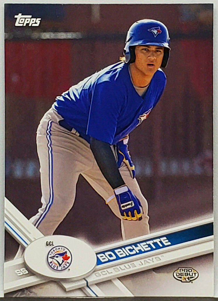 Bo Bichette Rookie (Early!) 2017 Topps Pro Debut #78 Toronto Blue