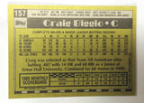 Biggio, Craig, Astros, Houston, HOF, Catcher, Jeff Bagwell, HBP, Hit-by-Pitch, Baseball Cards, Topps, 1990