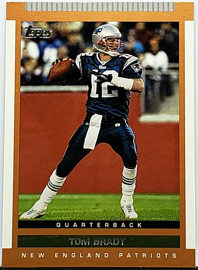 Tom Brady Draft Picks & Prospects 2003 Topps Draft Picks #55, Patriots –