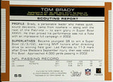 Brady, Rookie, Draft Picks, Prospects, Tom, 2003, Topps, Draft Picks & Prospects, Draft Picks and Prospects, 55, Quarterback, QB, Super Bowl, MVP, GOAT, New England, Patriots, Tampa Bay, Buccaneers, Bucs, Yards, Football, NFL, RC, Football Cards