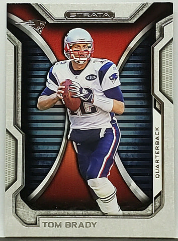 Brady, Tom, Topps, Strata, Football, New England, Patriots, MVP, Super Bowl, QB, Quarterback, NFL, Football Cards