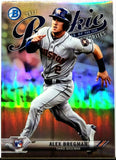 Bregman, Alex, Rookie, Refractor, Rookie Of The Year, ROY, Favorites, 2017, Bowman, Chrome, ROYF-3, Topps, RC, All-Star Game MVP, ASG, World Series, Minute Maid, Houston, Astros, Home Runs, Slugger, RC, Baseball, MLB, Baseball Cards