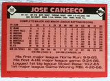1986 Topps Traded 20T Jose Canseco ROOKIE CARD, Oakland A's, CardboardandCoins.com