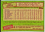 Davis, Rookie, Eric, Topps, 1985, Cincinnati, Reds, Home Runs, Hobby, Collect, Baseball Cards