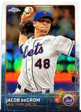 Jacob Degrom Refractor 2015 Topps Chrome #183, ROY, 2X Cy Young, Mets