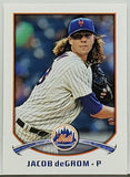 DeGrom, Rookie, Sticker, Jacob, Topps, MLB, Stickers, New York, Mets, Cy Young, Pitcher, Strikeouts, Baseball Cards