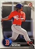 Devers, Rookie, Rafael, Boston, Red Sox, Home Runs, Bowman, Draft, Topps, RC, Baseball Cards