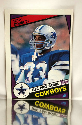 Dorsett, Running Back, Dallas Cowboys, Topps, Yards, Rushing, Touchdowns, TDs, Super Bowl, HOF, MVP, NFL, Football Card