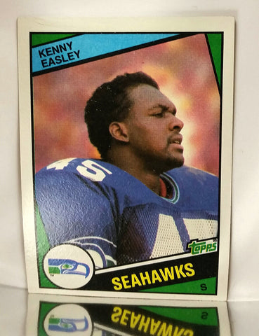 Easley, Kenny, HOF, Safety, Interceptions, Receiving, Seattle, Seahawks, NFL, Topps, Football Card