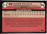 Franco, Wander, Rookie, 2020, Topps, Update, P-3, RC, Tampa Bay, Rays, Shortstop, On-Base, Prospect, Home Runs, Slugger, RC, Baseball, MLB, Baseball Cards