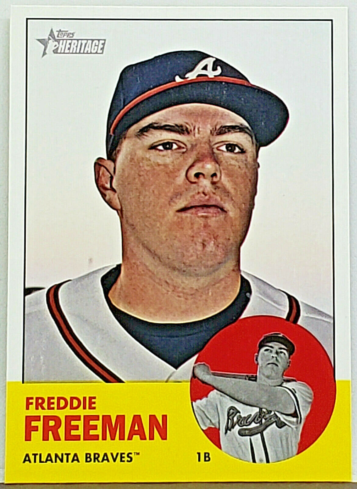 TOPPS MLBカード TRIBUTE FREDDIE FREEMAN ATLANTA BRAVES 43/50