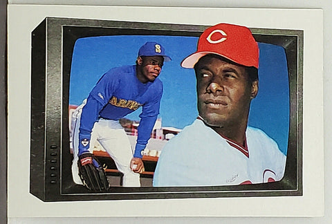 Ken Griffey Jr Rookie w/Ken Griffey Sr 1989 Bowman #259, HOF