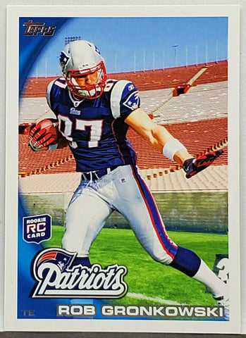 Rob Gronkowski, Rookie, Topps, New England, Patriots, Super Bowl, Tight End, TE, NFL, Football Card