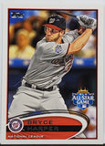 Harper, Bryce, Rookie, All-Star Game, ASG, 2012, Topps, Update, US299, 299, RC, Mondo, Phenom, ROY, MVP, All-Star, ALCS MVP, Postseason, World Series, Washington, Nationals, Philadelphia, Phillies, Home Runs, Slugger, RC, Baseball, MLB, Baseball Cards