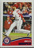 Harper, Bryce, 2013, Topps, MLB, Sticker, 172, Phenom, ROY, 2X MVP, All-Star, Washington, Nationals, Philadelphia, Phillies, Home Runs, Slugger, RC, Baseball Cards