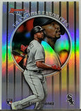 Jimenez, Rookie, 1999 Retro, Refractor, Eloy, 2019, Bowman, Best, Topps, 99FF-EJ, Chicago, Cubs, White Sox, Slugger, Home Runs, RC, Baseball Cards