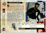 Jordan, Michael, Rookie Electric Diamond, Foil, SP, 1994, Upper Deck, 19, RC, 2-Sport, Athlete, Chicago, White Sox, Bulls, NBA, HOF, GOAT, Home Runs, Slugger, RC, Baseball, MLB, Baseball Cards