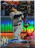 Judge, Aaron, Refractor, 2018, Topps, Chrome, 1, Rookie Of The Year, ROY, All-Star, Silver Slugger, Home Run Derby Champ, All Rise, New York, Yankees, Bronx Bombers, Home Runs, Slugger, RC, Baseball, MLB, Baseball Cards