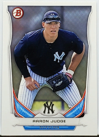 Judge, Aaron, Rookie, 2014, Bowman, Top, Prospects, TP-39, TP39, 39, Topps, RC, Prospect, Draft, MVP, ROY, All-Star, Silver Slugger, Home Run Derby Champ, All Rise, New York, Yankees, Home Runs, Slugger, RC, Baseball, MLB, Baseball Cards