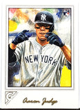 Judge, Aaron, Rookie, 2017, Topps, Gallery, 117, RC, ROY, All-Star, Silver Slugger, Home Run Derby Champ, All Rise, New York, Yankees, Bronx Bombers, Home Runs, Slugger, RC, Baseball, MLB, Baseball Cards