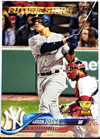 Judge, Aaron, Rookie, Trophy, Cup, All-Star Rookie, 2018, Topps, 1, RC, ROY, All-Star, Silver Slugger, Home Run Derby Champ, All Rise, New York, Yankees, Bronx Bombers, Home Runs, Slugger, RC, Baseball, MLB, Baseball Cards