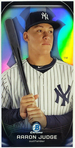 Aaron Judge Rookie Refractor Mini 2015 Bowman Chrome #PP21 Yankees MVP –