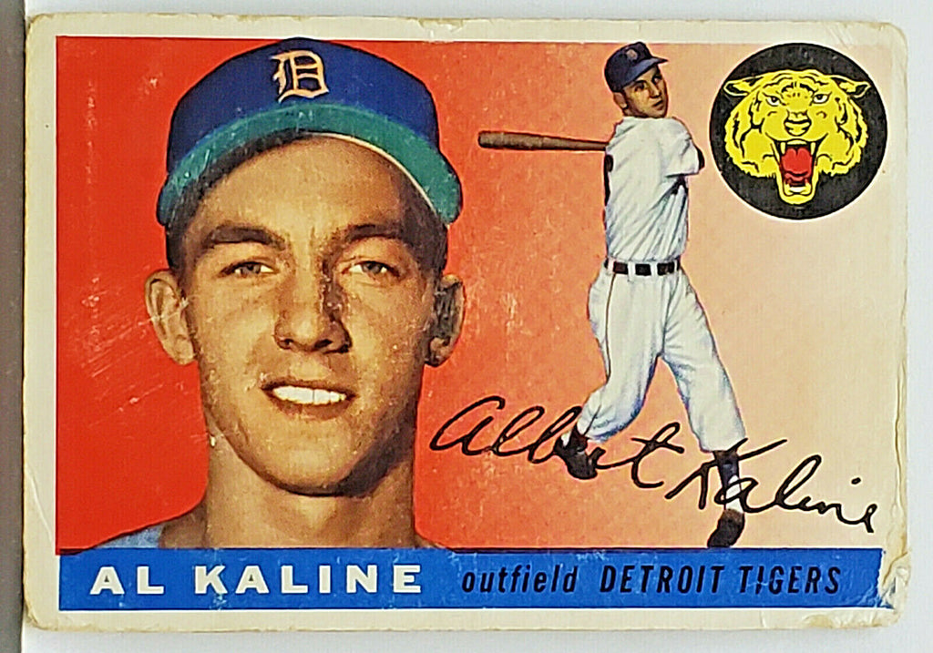 Al Kaline 1955 Topps 4 Detroit Tigers HOF Slugger, 2nd Year, See Pix